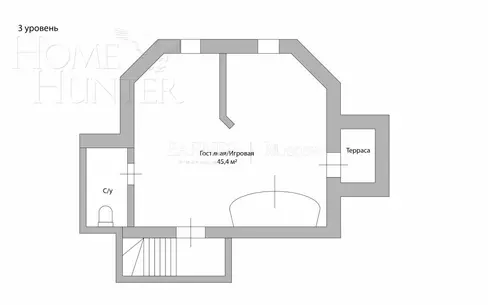 3-УРОВНЕВАЯ КВАРТИРА С ОТДЕЛКОЙ 227 М² НА 16 ЭТАЖЕ