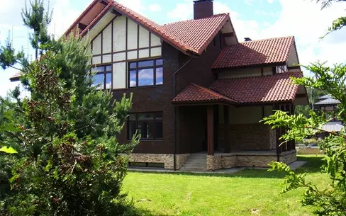 2-этажный коттедж 850 м² без отделки