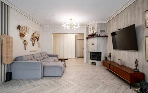 3-этажный коттедж 300 м² с отделкой