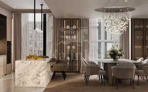 4-КОМН. КВАРТИРА С ОТДЕЛКОЙ 178.9 М² НА 7 ЭТАЖЕ
