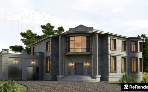 2-этажный коттедж 950 м² без отделки