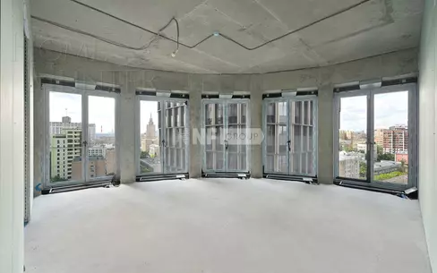 3-КОМН. АПАРТАМЕНТЫ БЕЗ ОТДЕЛКИ 122.5 М² НА 14 ЭТАЖЕ