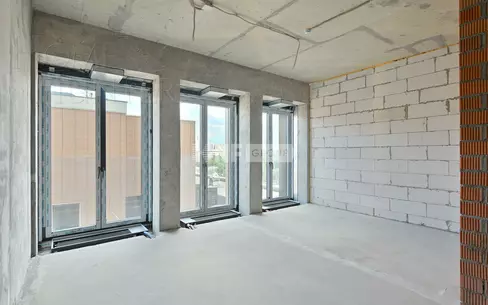 3-КОМН. АПАРТАМЕНТЫ БЕЗ ОТДЕЛКИ 129 М² НА 9 ЭТАЖЕ