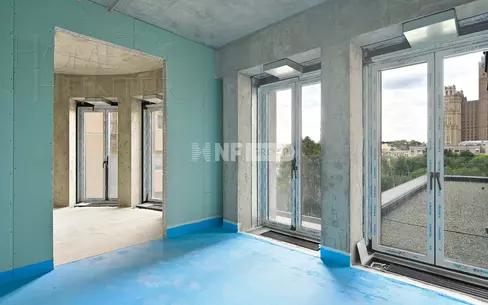 2-КОМН. АПАРТАМЕНТЫ БЕЗ ОТДЕЛКИ 83.9 М² НА 5 ЭТАЖЕ