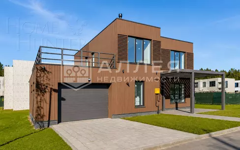 2-этажный коттедж 240 м² с отделкой