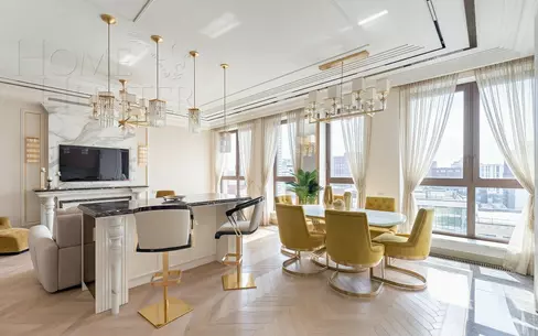 4-КОМН. КВАРТИРА С ОТДЕЛКОЙ 186 М² НА 10 ЭТАЖЕ