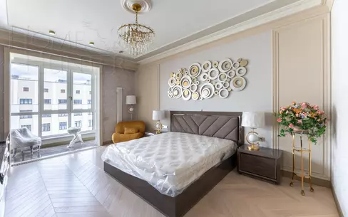 4-КОМН. КВАРТИРА С ОТДЕЛКОЙ 186 М² НА 10 ЭТАЖЕ