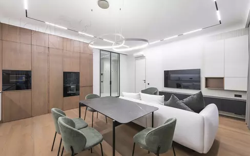 2-КОМН. КВАРТИРА С ОТДЕЛКОЙ 73 М² НА 8 ЭТАЖЕ