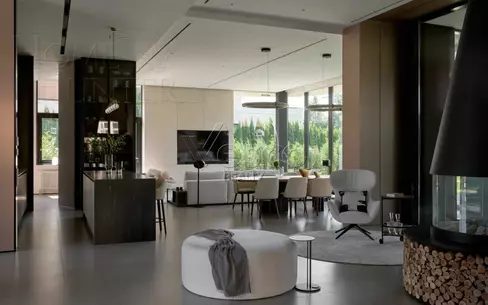 2-этажный коттедж 1 060 м² с отделкой