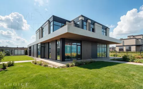 2-этажный коттедж 442 м² без отделки