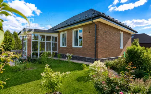 1-этажный коттедж 120 м² с отделкой