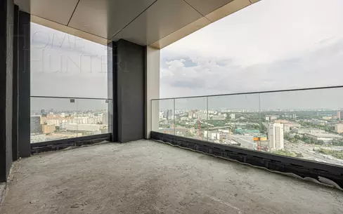 4-КОМН. ПЕНТХАУС БЕЗ ОТДЕЛКИ 156.9 М² НА 34 ЭТАЖЕ