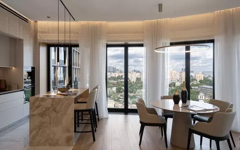 4-КОМН. КВАРТИРА С ОТДЕЛКОЙ 155 М² НА 15 ЭТАЖЕ