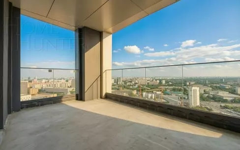 4-КОМН. ПЕНТХАУС БЕЗ ОТДЕЛКИ 156.9 М² НА 34 ЭТАЖЕ