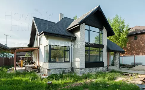 2-этажный коттедж 217 м² с отделкой