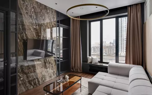 2-КОМН. КВАРТИРА С ОТДЕЛКОЙ 45 М² НА 10 ЭТАЖЕ