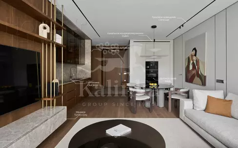 3-КОМН. КВАРТИРА С ОТДЕЛКОЙ 97.3 М² НА 1 ЭТАЖЕ