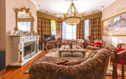 3-этажный коттедж 800 м² с отделкой