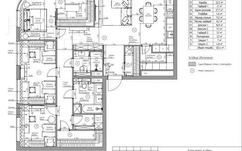 3-КОМН. КВАРТИРА БЕЗ ОТДЕЛКИ 130 М² НА 12 ЭТАЖЕ