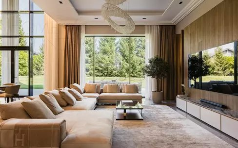 2-этажный коттедж 1 050 м² с отделкой