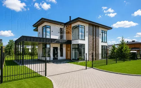 2-этажный коттедж 245 м² без отделки