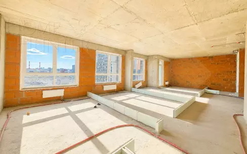 3-КОМН. КВАРТИРА БЕЗ ОТДЕЛКИ 80 М² НА 15 ЭТАЖЕ