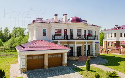 3-этажный коттедж 855 м² без отделки