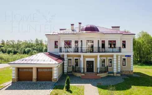 3-этажный коттедж 855 м² без отделки