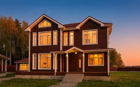 2-этажный коттедж 379.4 м² с отделкой