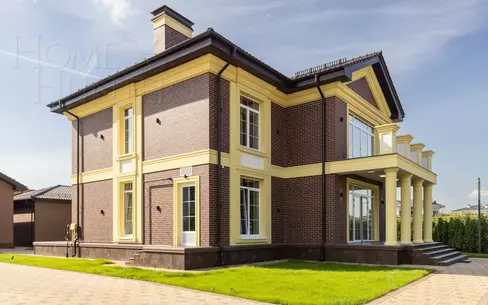 2-этажный коттедж 420 м² с отделкой