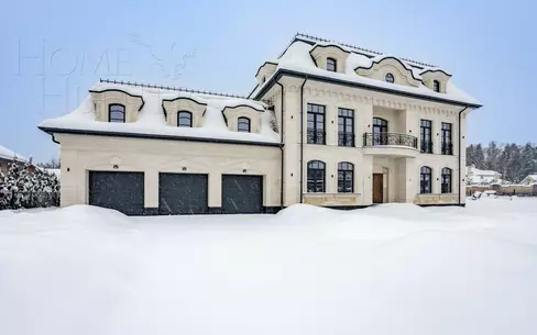 3-этажный коттедж 1 000 м² без отделки