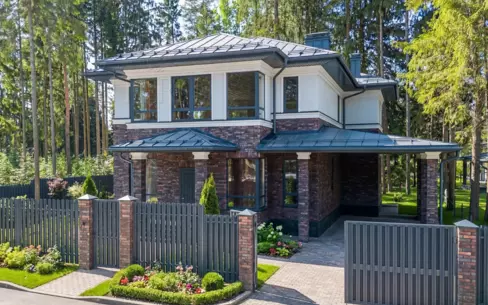 2-этажный коттедж 270 м² без отделки