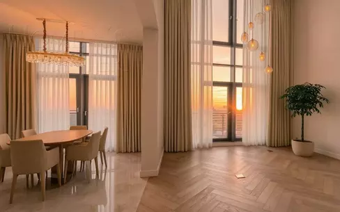 3-УРОВНЕВЫЙ ПЕНТХАУС С ОТДЕЛКОЙ 196.8 М² НА 23 ЭТАЖЕ