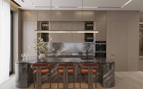 2-этажный коттедж 1 250 м² без отделки