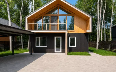 2-этажный коттедж 240 м² без отделки