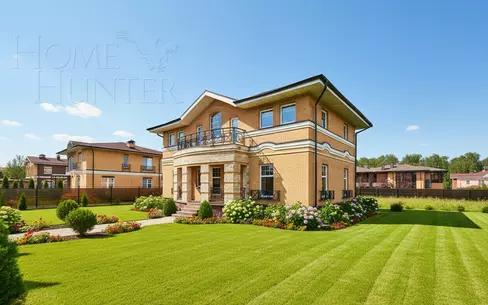 2-этажный коттедж 245.1 м² без отделки