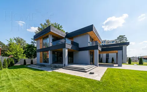 2-этажный коттедж 430 м² без отделки