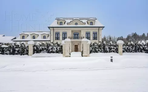 3-этажный коттедж 1 000 м² без отделки