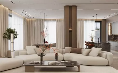 2-этажный коттедж 1 250 м² без отделки