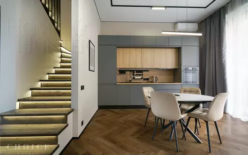 3-этажный таунхаус 168.6 м² с отделкой