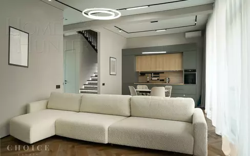 3-этажный таунхаус 168.6 м² с отделкой