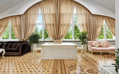 2-этажный коттедж 880 м² с отделкой