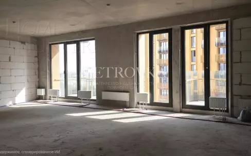 2-КОМН. КВАРТИРА БЕЗ ОТДЕЛКИ 74 М² НА 13 ЭТАЖЕ