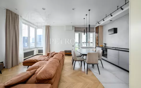 3-КОМН. КВАРТИРА С ОТДЕЛКОЙ 112.5 М² НА 15 ЭТАЖЕ
