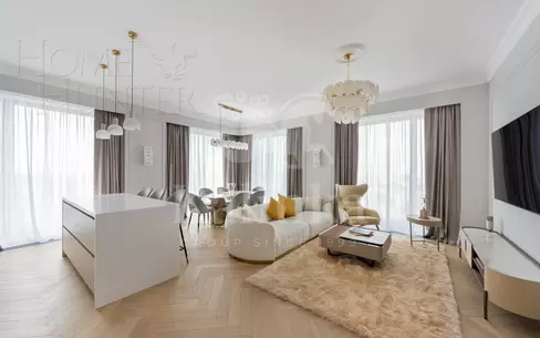 4-КОМН. КВАРТИРА С ОТДЕЛКОЙ 135 М² НА 35 ЭТАЖЕ