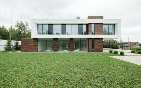 2-этажный коттедж 650 м² без отделки