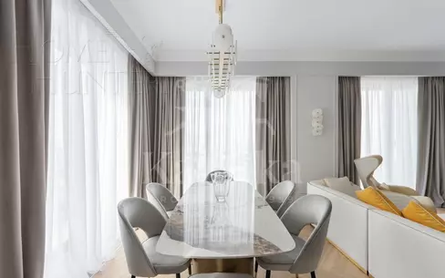 4-КОМН. КВАРТИРА С ОТДЕЛКОЙ 135 М² НА 35 ЭТАЖЕ