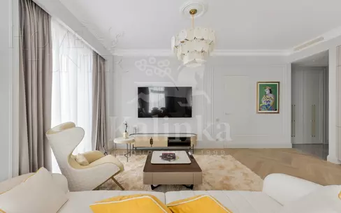4-КОМН. КВАРТИРА С ОТДЕЛКОЙ 135 М² НА 35 ЭТАЖЕ