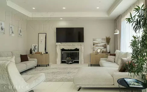 2-этажный коттедж 370 м² с отделкой