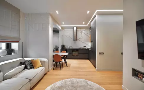 3-КОМН. КВАРТИРА С ОТДЕЛКОЙ 87.5 М² НА 4 ЭТАЖЕ